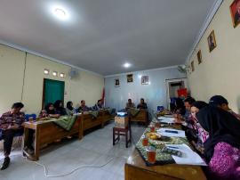 RAPAT KOORDINASI PAMONG DAN BAMUSKAL KALURAHAN PATUK